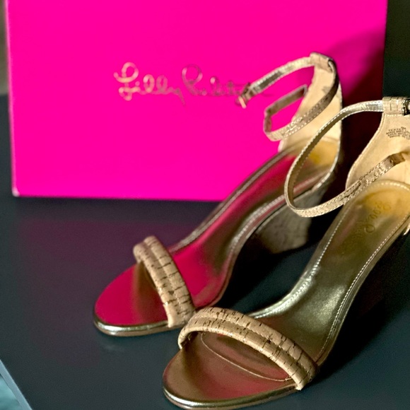 Lily PulitzerJenna Wedge Brand New - Picture 1 of 6